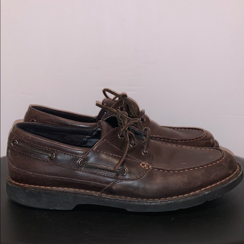 Rockport Leather Boat Shoes - Men’s Size: 11W